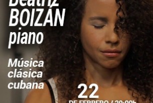 BEATRIZ BOIZÁN, Piano <br>  (Concierto de la Temporada 2018/2019 Sociedad Filarmónica de LPGC)
