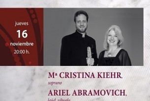 Mª CRISTINA KIEHR y ARIEL ABRAMOVICH "Armonía concertada"