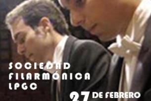 DÚO CURBELO, dos Pianos   (Concierto nº VIII, Temporada 2016/2017 Sociedad Filarmónica de LPGC)