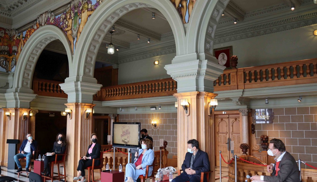 Imagen noticia - El Teatro Pérez Galdós celebra la reposición en abril de 'Galdós enamorado' con la edición de un audiolibro de la función