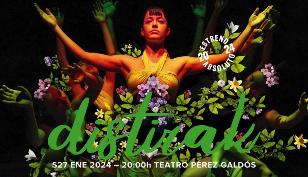 Imagen noticia - Dantzaz deleitará al público del Teatro Pérez Galdós con su nuevo programa llamado 'Distirak'.