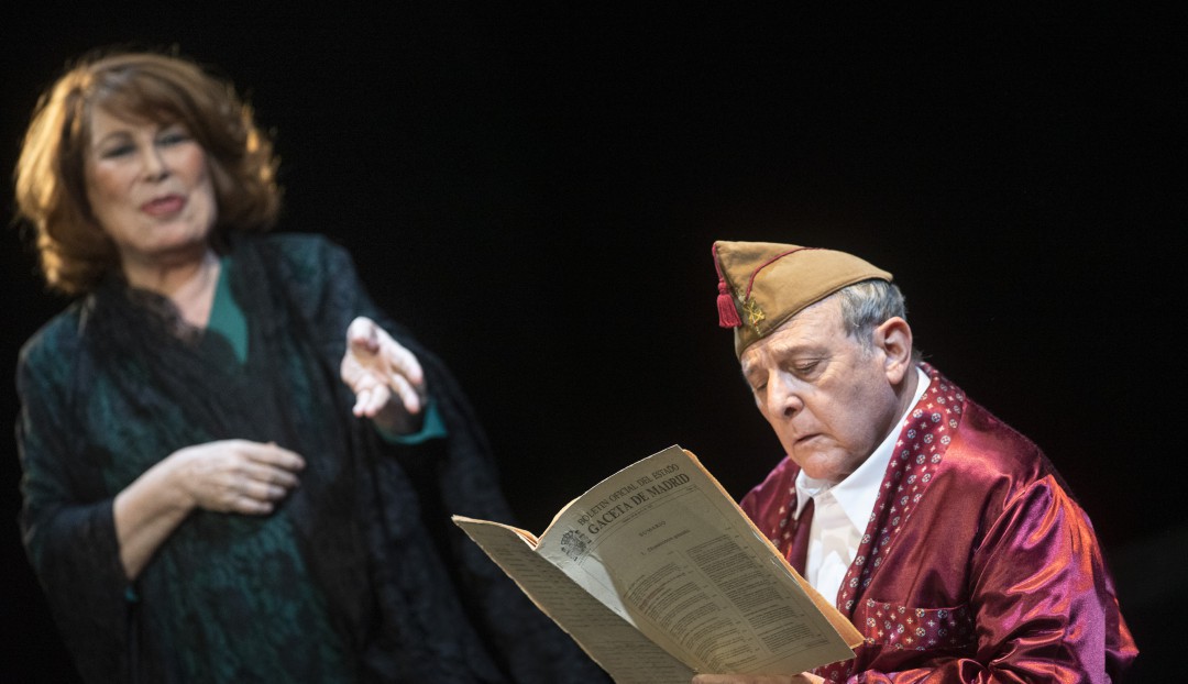Imagen noticia - Última oportunidad para ver 'Galdós enamorado' con María José Goyanes y Emilio Gutiérrez Caba en el Teatro Pérez Galdós