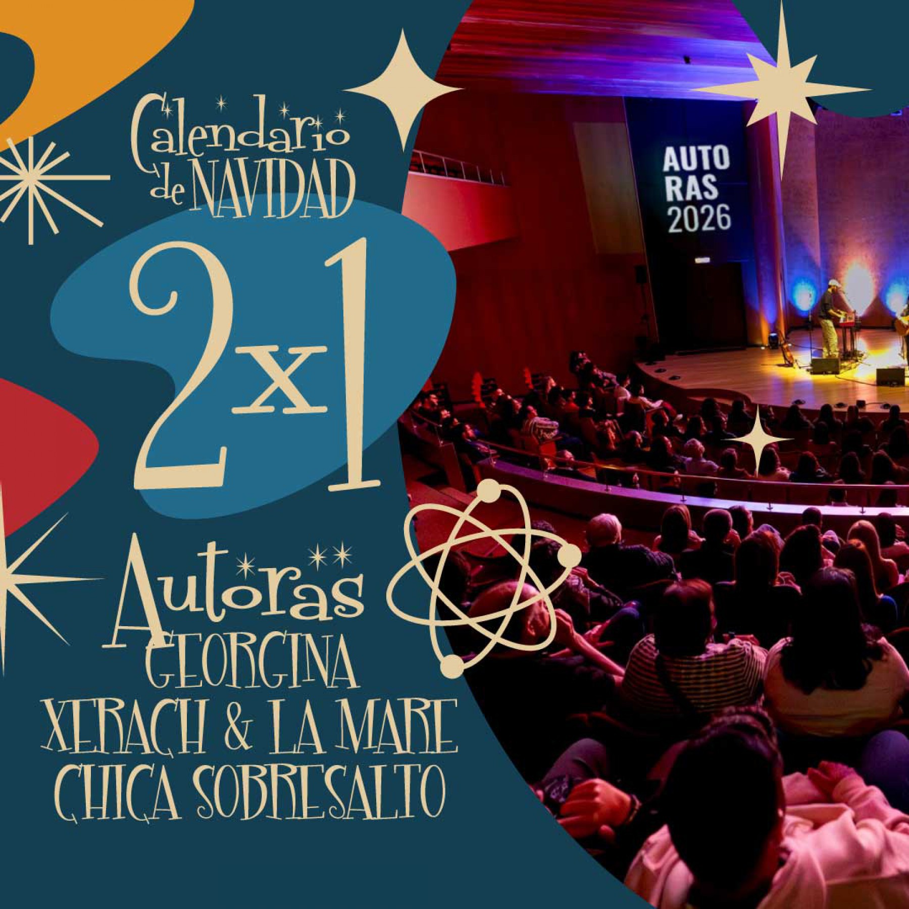 🎄 Día 15 – ¡SÚPER PROMO 2x1 HOY! ¡Llega AUTORAS 2026!