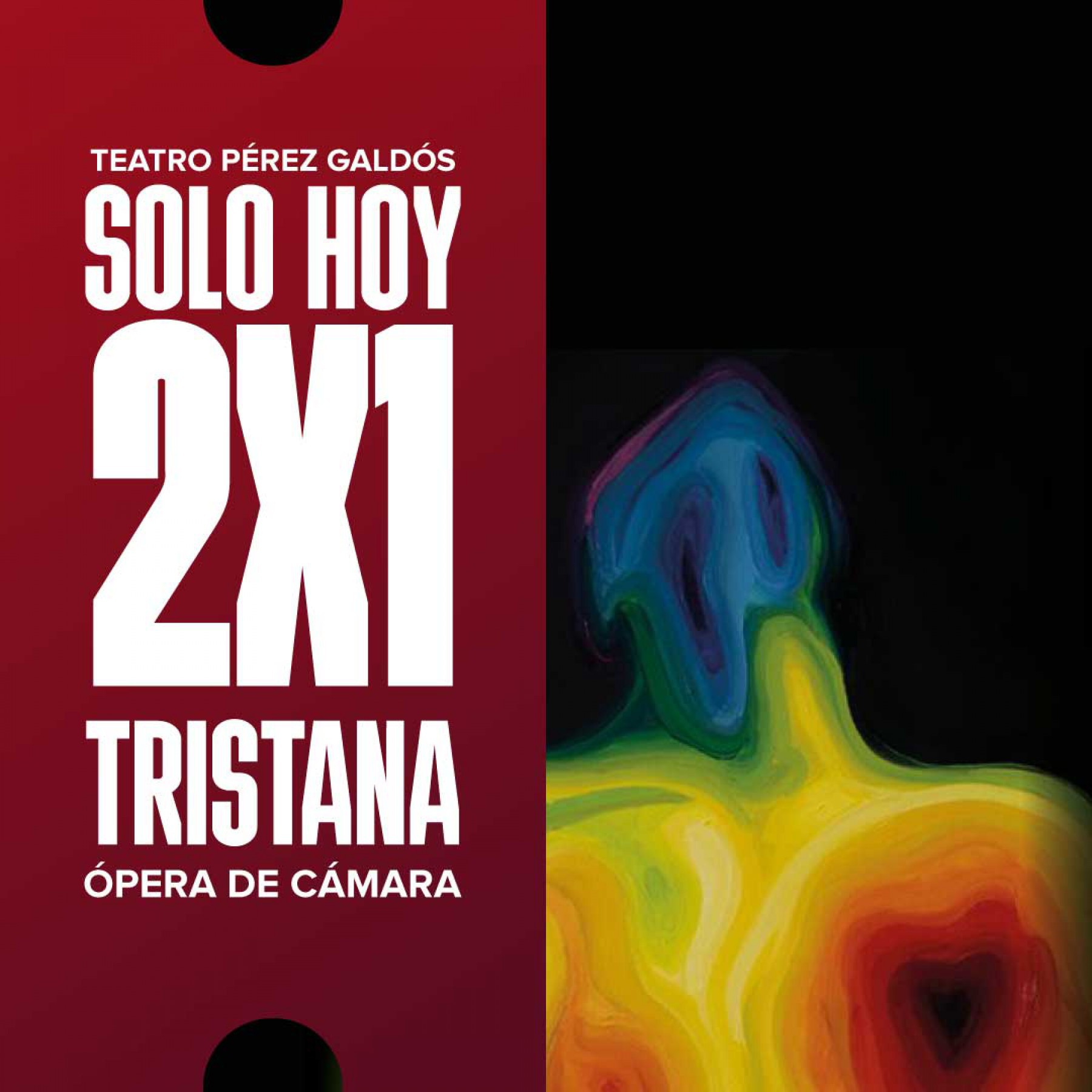 🎟️ ¡Promoción 2x1 solo hoy! 🎟️