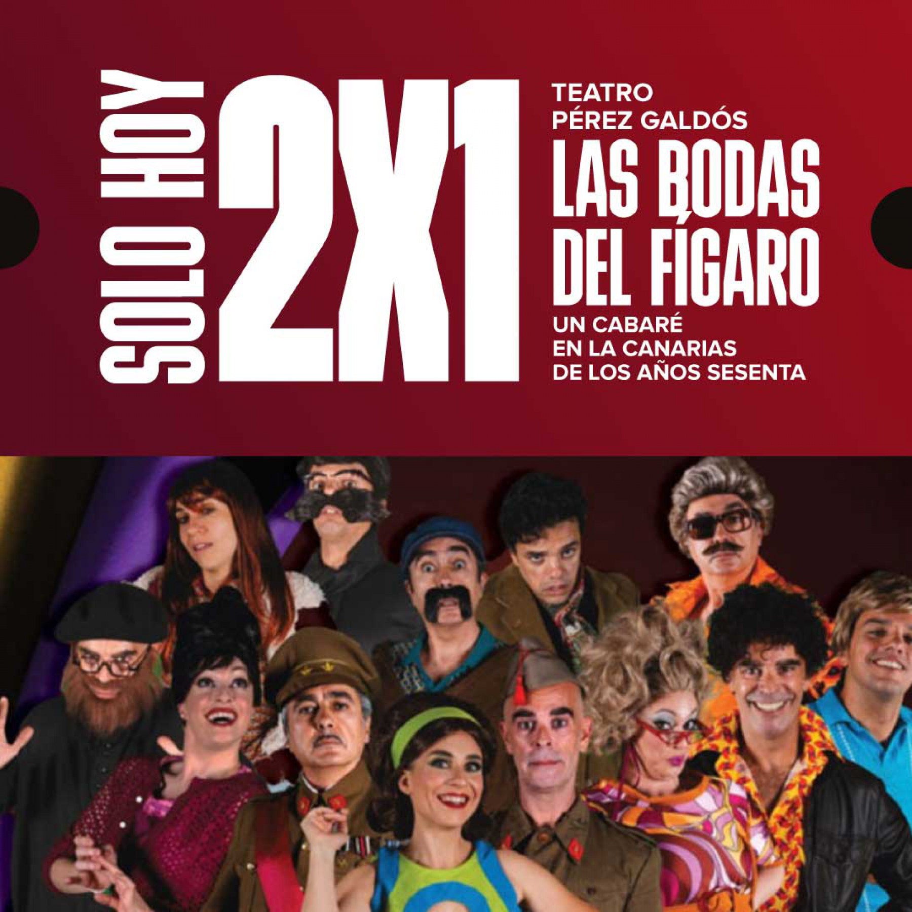 🎟️ ¡SOLO HOY! 2x1 para Las Bodas del Fígaro